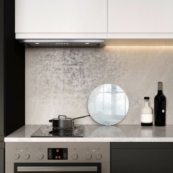 Kitchen worktop protector Delicate background