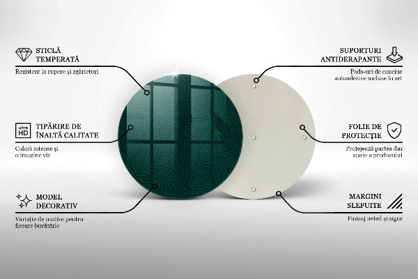 Kitchen worktop protector Minimalist leaves