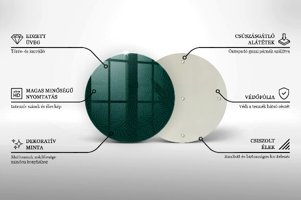 Kitchen worktop protector Minimalist leaves