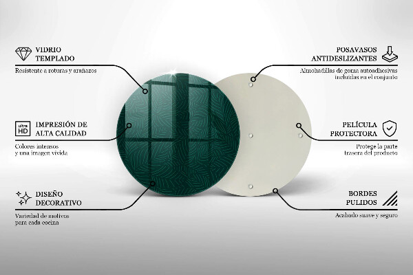 Kitchen worktop protector Minimalist leaves