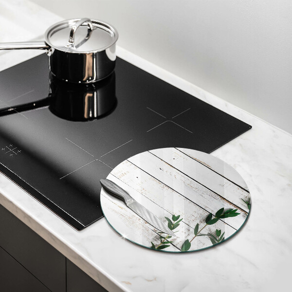 Kitchen worktop protector Old boards and leaves