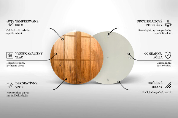 Kitchen worktop protector Wooden planks