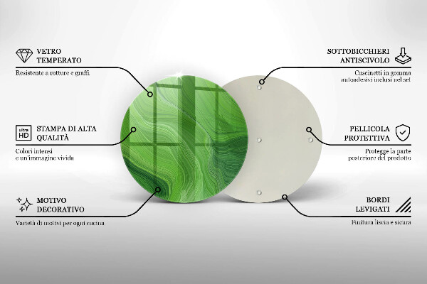 Kitchen worktop protector Abstract texture