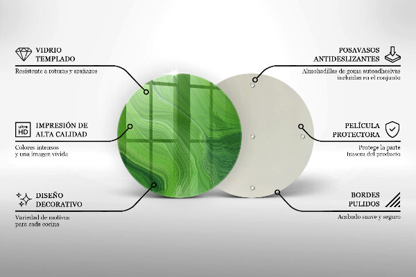 Kitchen worktop protector Abstract texture