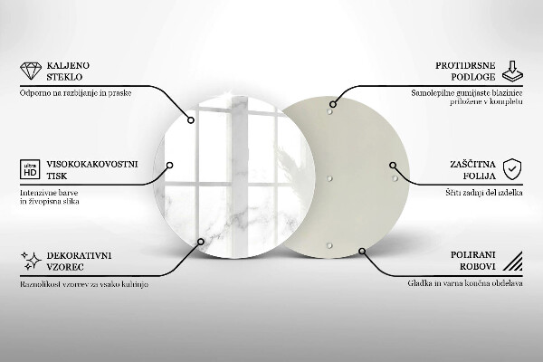 Kitchen worktop protector Modern marble