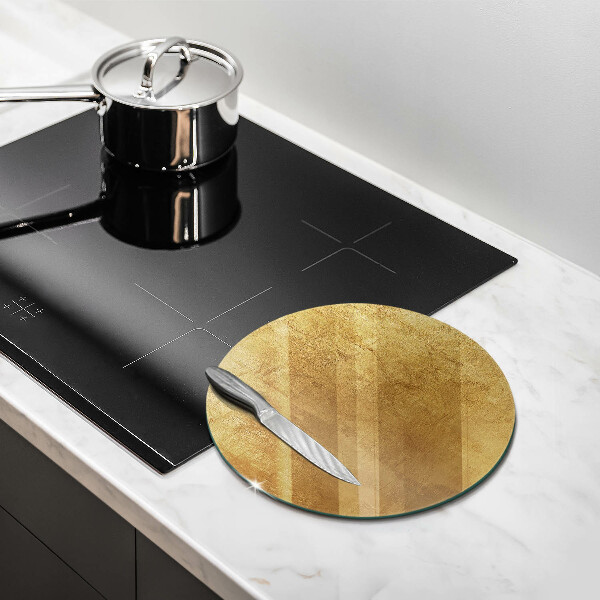 Glass worktop protector Gold texture background