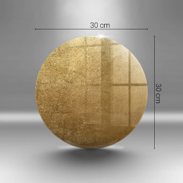 Glass worktop protector Gold texture background