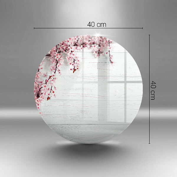 Glass worktop protector Flowers on the boards