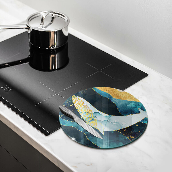 Kitchen worktop protector Whale abstraction