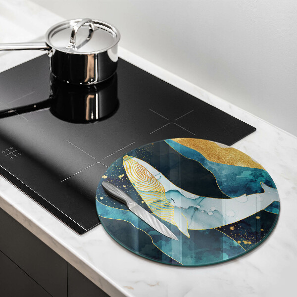 Kitchen worktop protector Whale abstraction