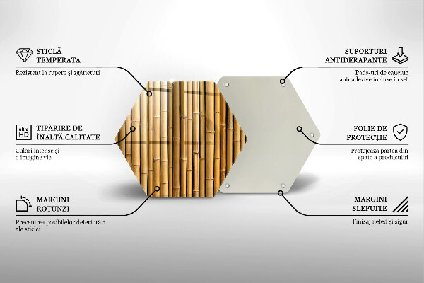 Chopping board Nature boho bamboo