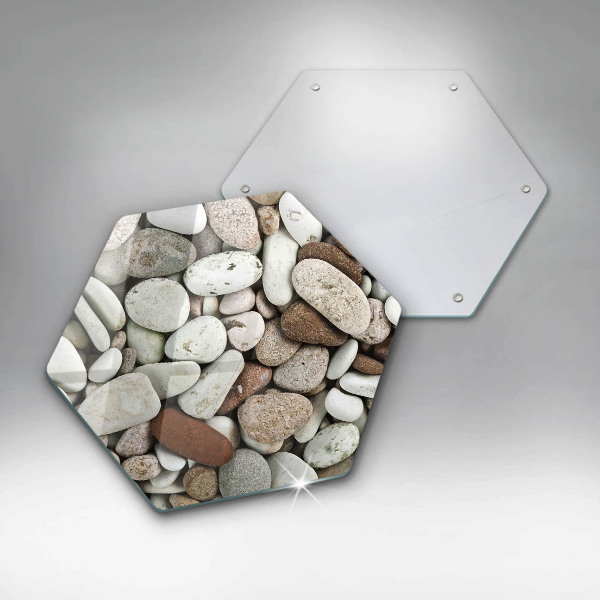 Kitchen worktop protector Background small stones