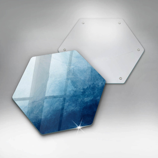 Chopping board glass Abstract background