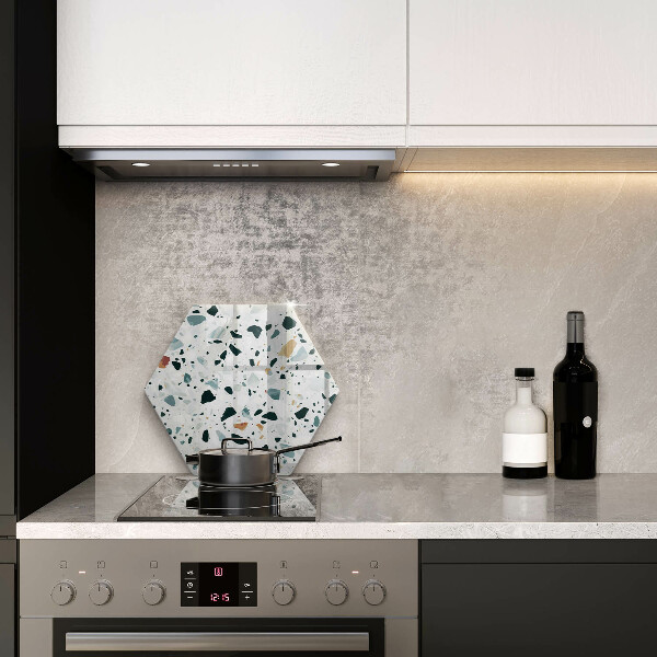 Chopping board glass Bright stone