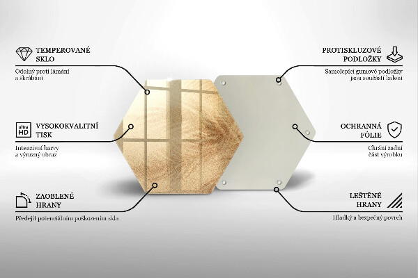 Chopping board glass Beach sand and holidays