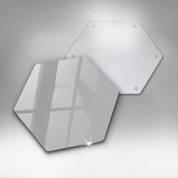 Glass kitchen board Grey colour