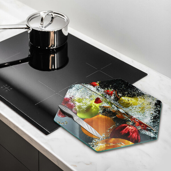 Kitchen worktop protector Juicy fruit in water