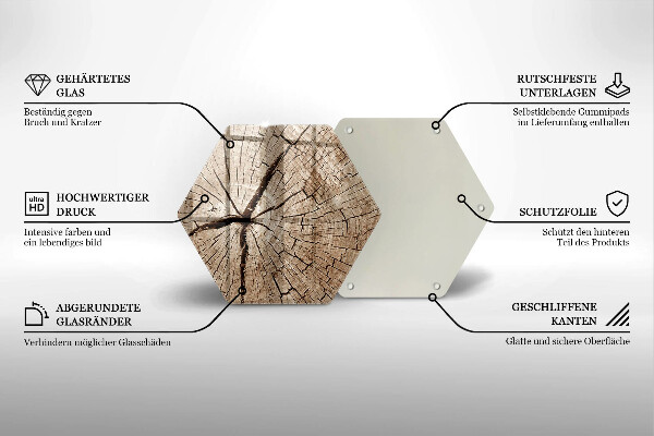 Kitchen worktop protector Tree