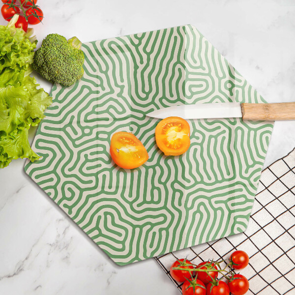 Cutting board Abstraction lines