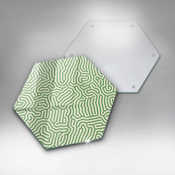 Cutting board Abstraction lines
