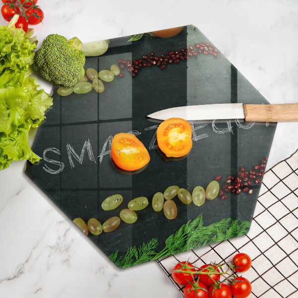 Kitchen worktop protector The inscription Tasty!