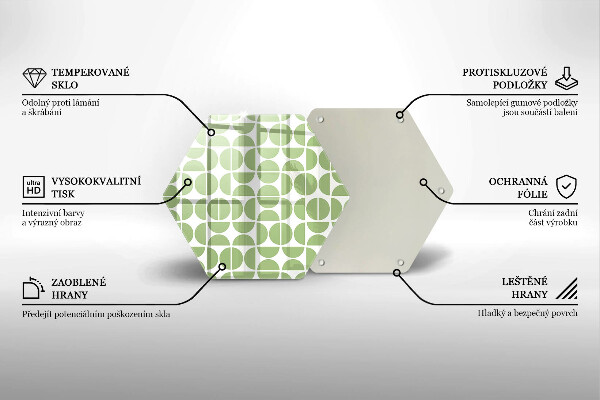 Cutting board Boho shapes