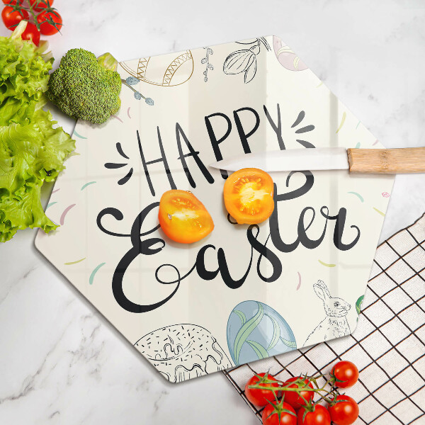 Kitchen worktop protector Happy Easter