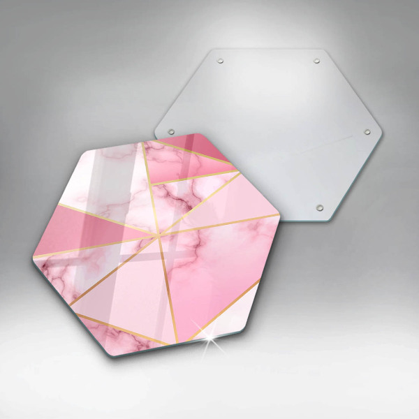 Cutting board Geometric marble