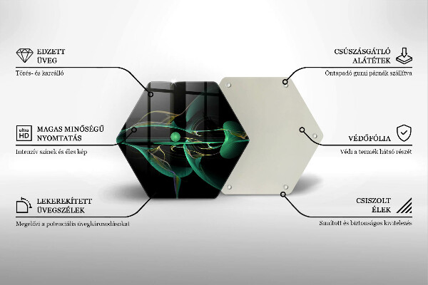 Cutting board Modern abstraction