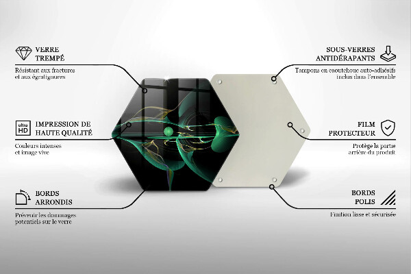 Cutting board Modern abstraction