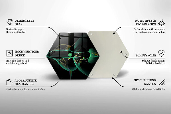 Cutting board Modern abstraction