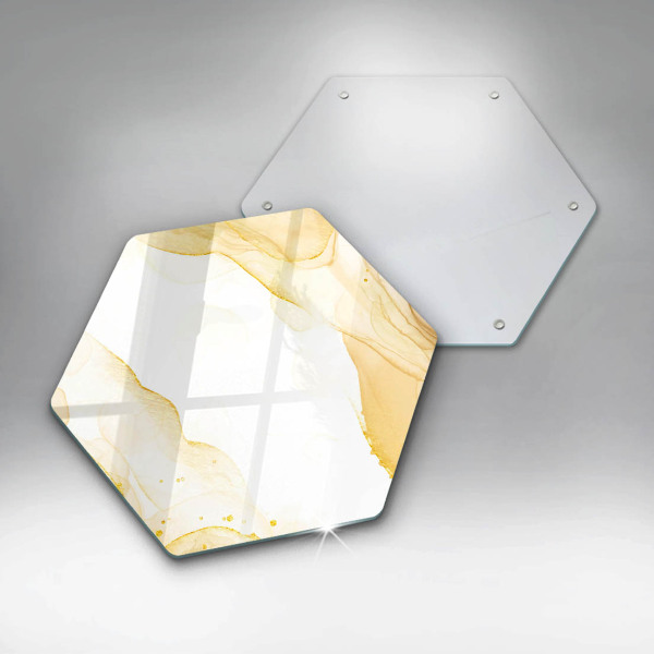 Cutting board Golden abstraction