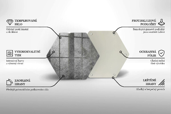 Chopping board glass Concrete stone texture