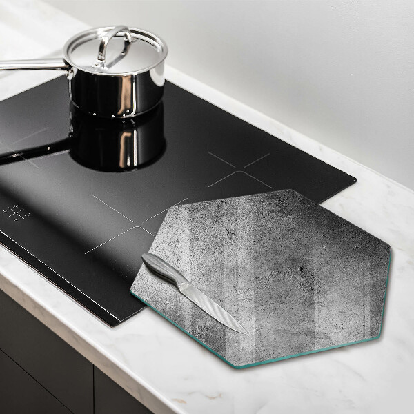 Chopping board glass Concrete stone texture