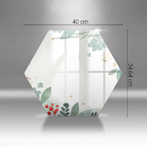 Cutting board Watercolors leaves