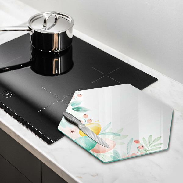 Cutting board Easter eggs