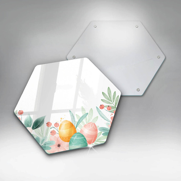 Cutting board Easter eggs