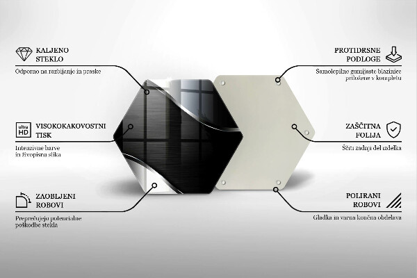 Chopping board Metal abstraction