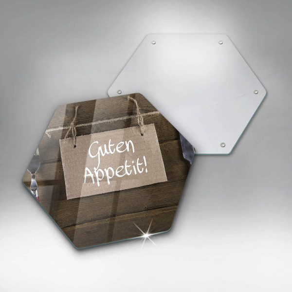Chopping board GUTEN APETIT inscription boards