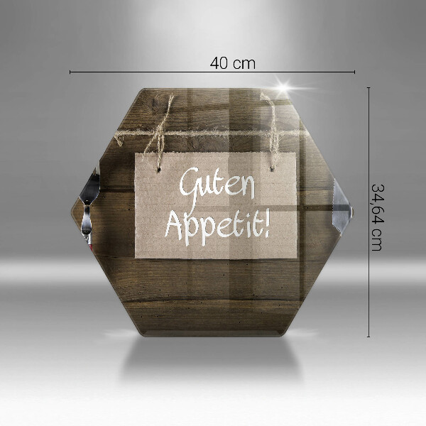 Chopping board GUTEN APETIT inscription boards