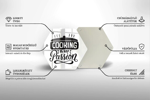 Cutting board Cooking is my passion