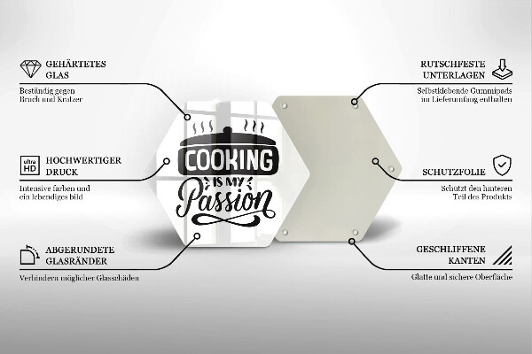 Cutting board Cooking is my passion