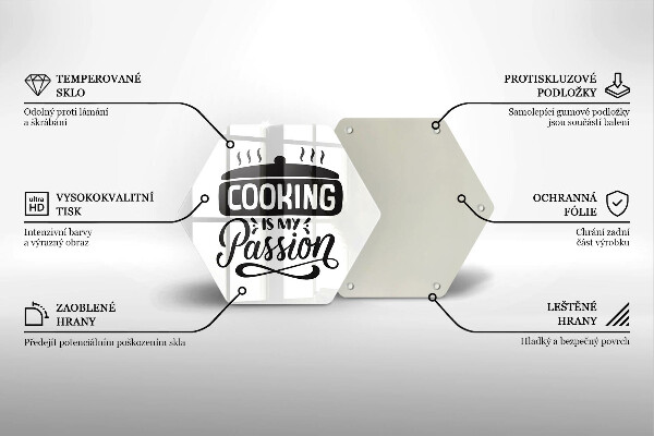 Cutting board Cooking is my passion