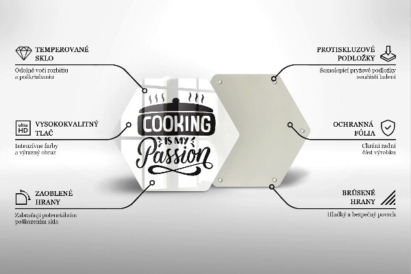 Cutting board Cooking is my passion