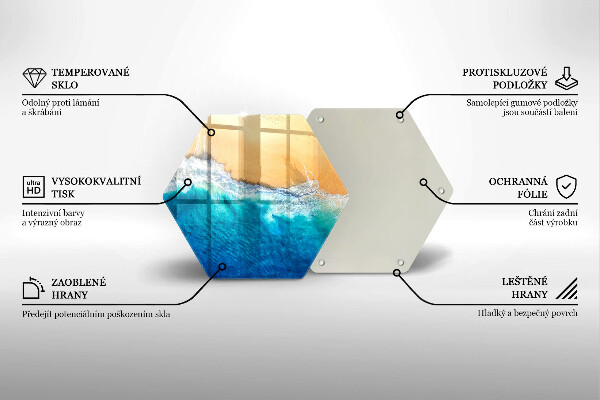 Chopping board Beach and sea