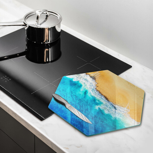 Chopping board Beach and sea