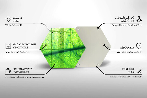 Glass kitchen board Leaf closer