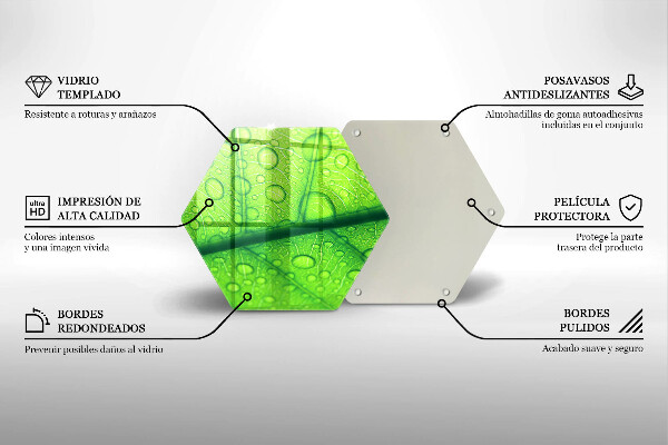 Glass kitchen board Leaf closer