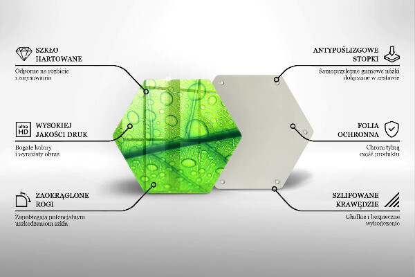 Glass kitchen board Leaf closer