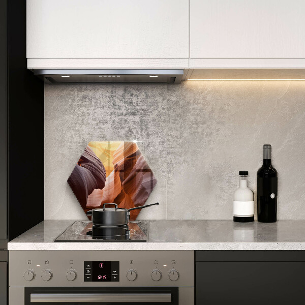 Glass kitchen board Grand Canyon